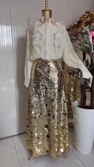 Şehrazat Butik Payet Etek