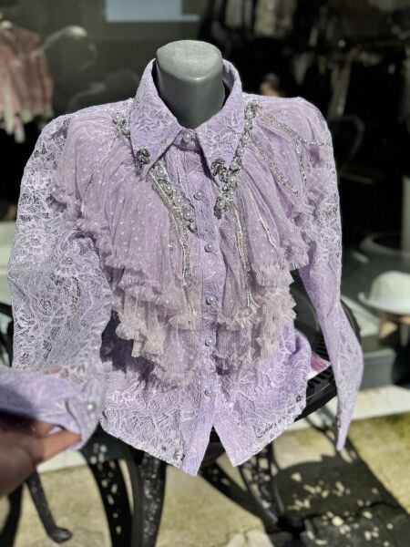 Şehrazat Butik Saltanat Tasarım Şık Gömlek (89739)