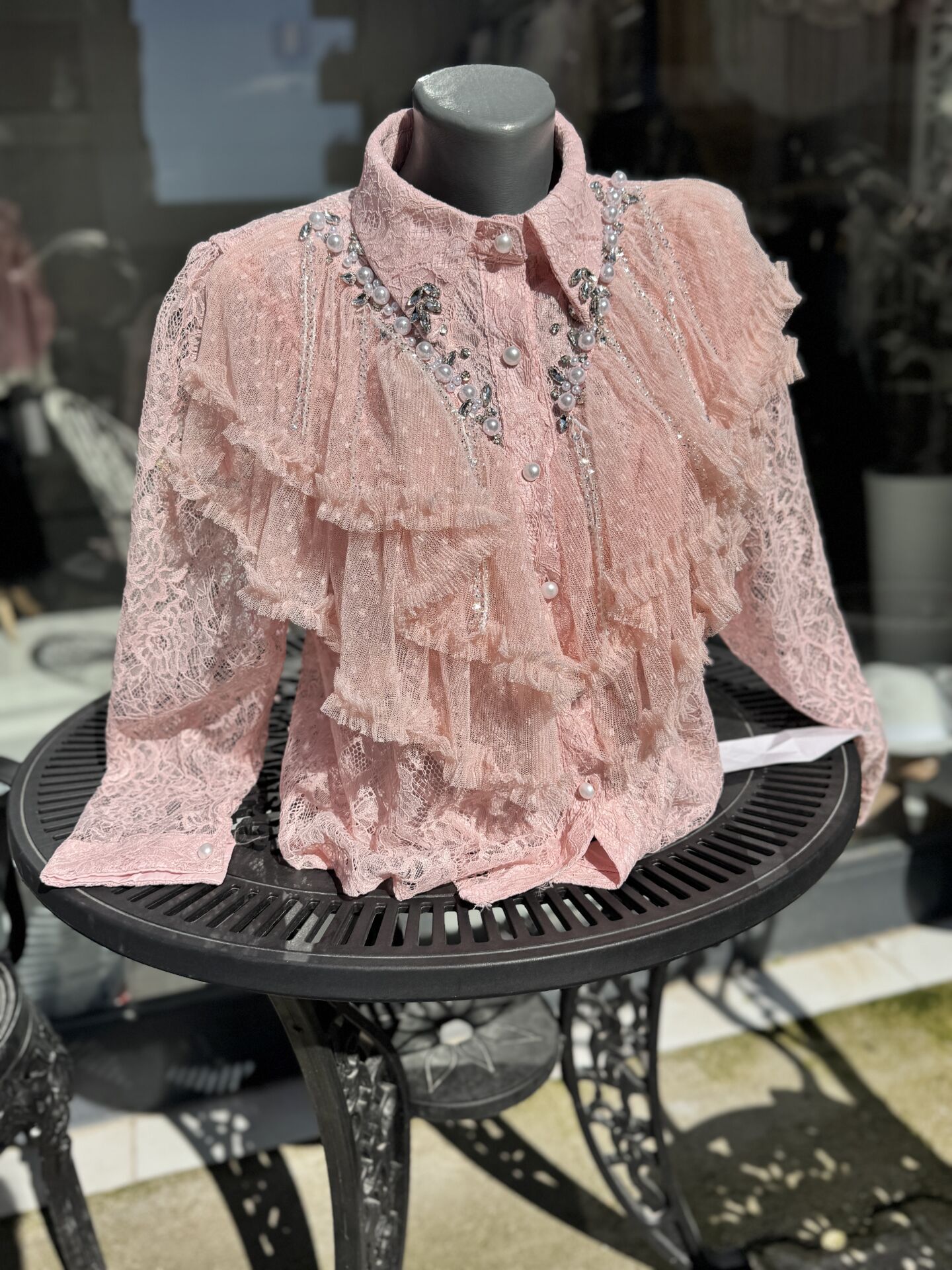 Şehrazat Butik Saltanat Tasarım Şık Gömlek (89739)