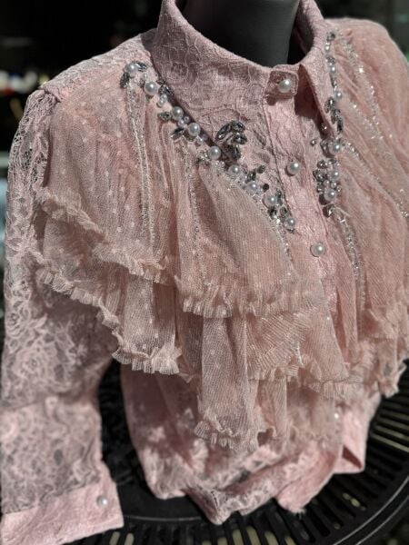 Şehrazat Butik Saltanat Tasarım Şık Gömlek (89739)