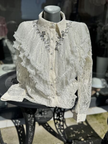 Şehrazat Butik Saltanat Tasarım Şık Gömlek (89739)