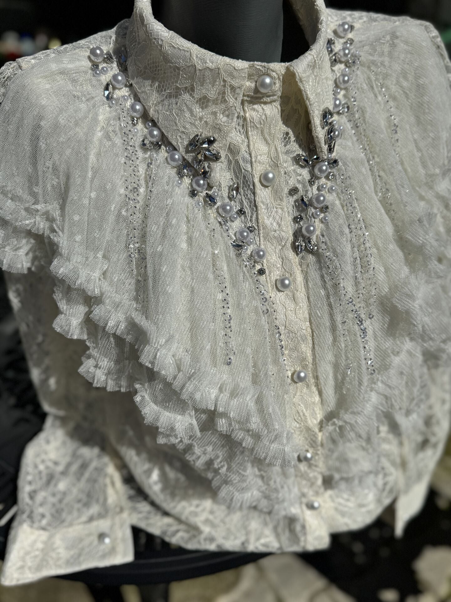 Şehrazat Butik Saltanat Tasarım Şık Gömlek (89739)