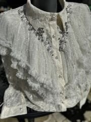 Şehrazat Butik Saltanat Tasarım Şık Gömlek (89739)