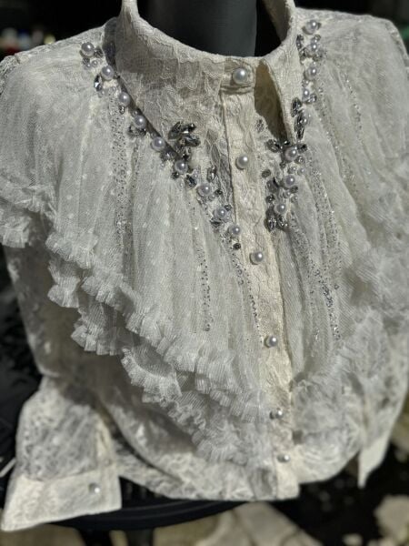 Şehrazat Butik Saltanat Tasarım Şık Gömlek (89739)