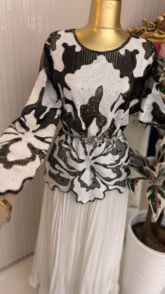 Şehrazat Butik Leonhart Bluz (KEMER DAHİL DEĞİLDİR)