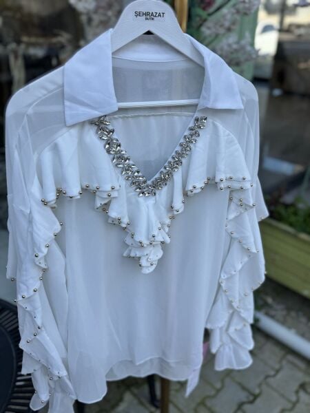 Şehrazat Butik Lavina Tasarım Gömlek (89893)