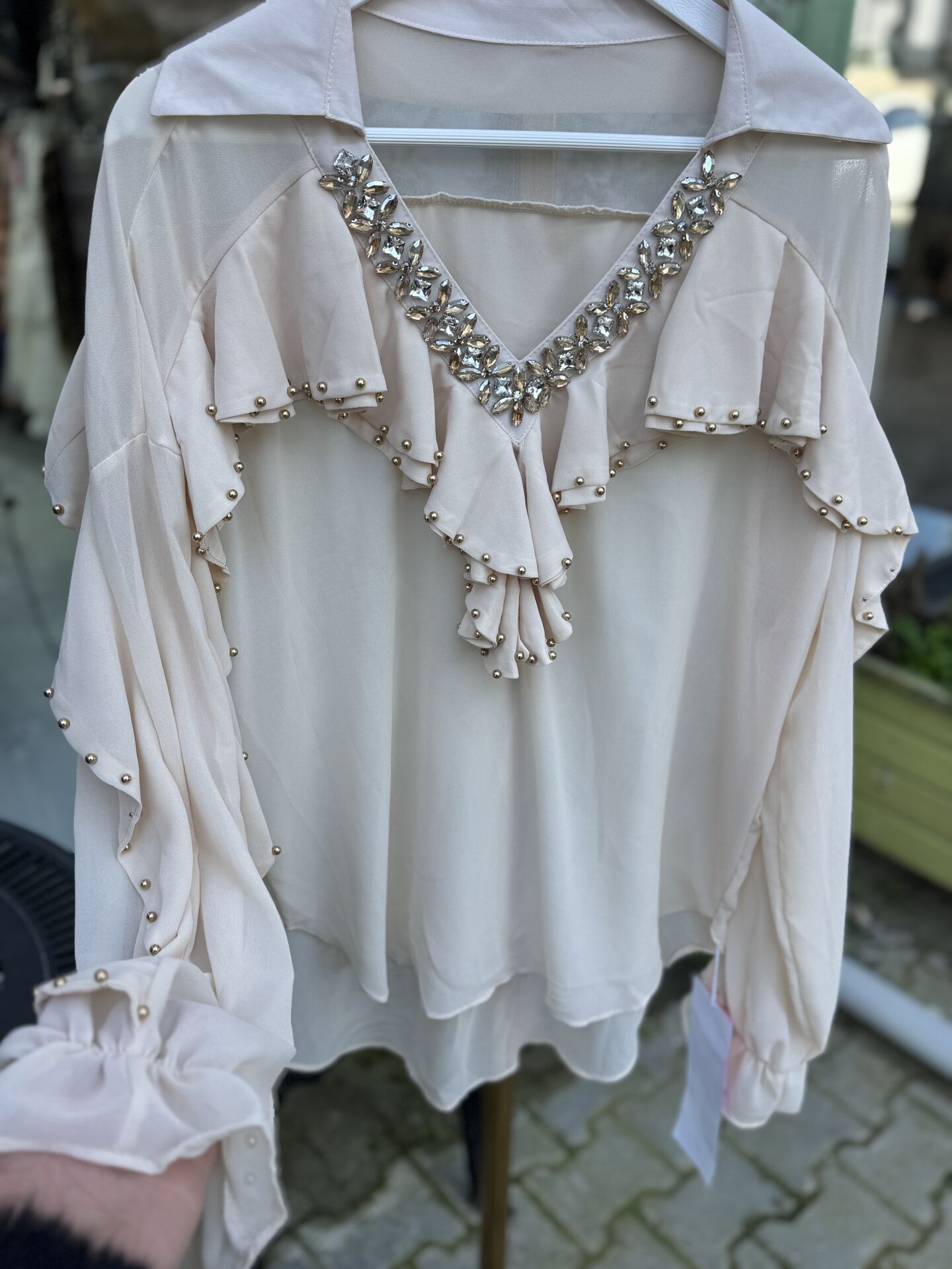 Şehrazat Butik Lavina Tasarım Gömlek (89893)