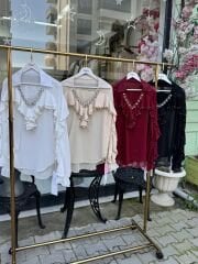 Şehrazat Butik Lavina Tasarım Gömlek (89893)