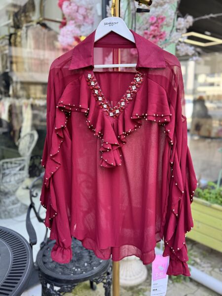 Şehrazat Butik Lavina Tasarım Gömlek (89893)