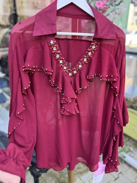 Şehrazat Butik Lavina Tasarım Gömlek (89893)