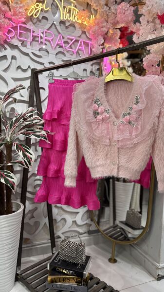 Şehrazat Butik Angora Tasarım Ceket Standart