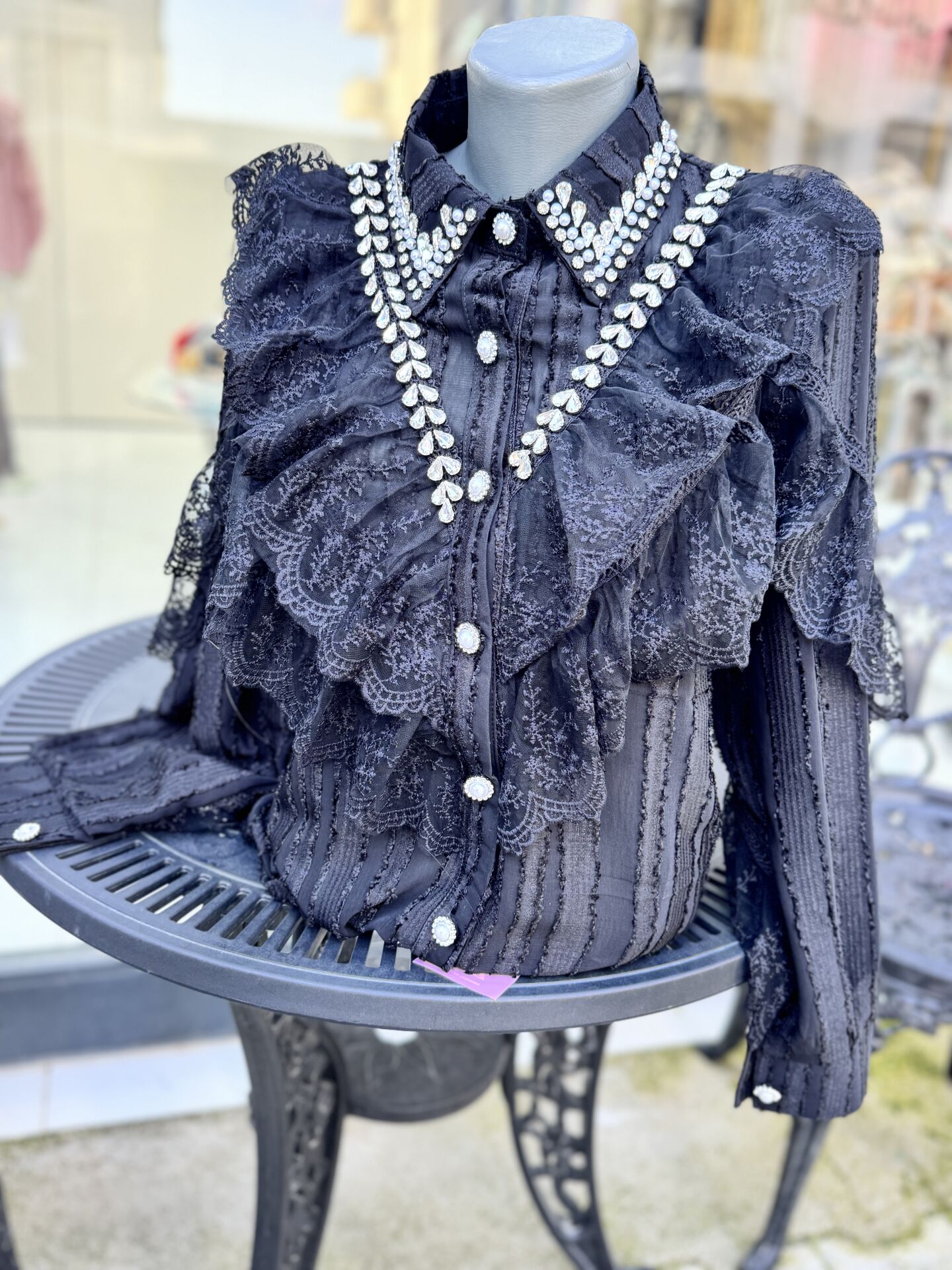 Şehrazat Butik Aloera Tasarım Gömlek (89579)