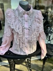 Şehrazat Butik Aloera Tasarım Gömlek (89579)