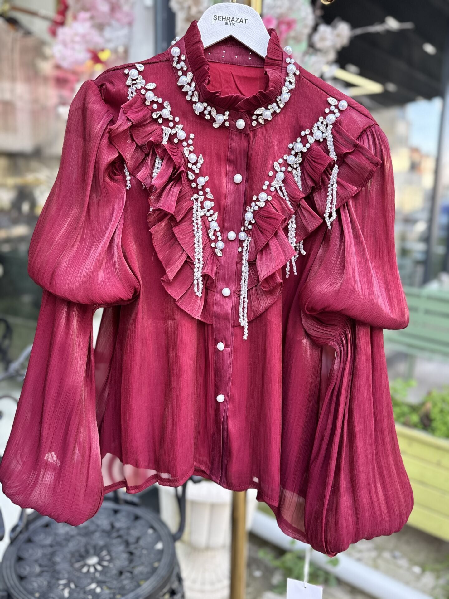 Şehrazat Butik Sarkıt Tasarım Gömlek