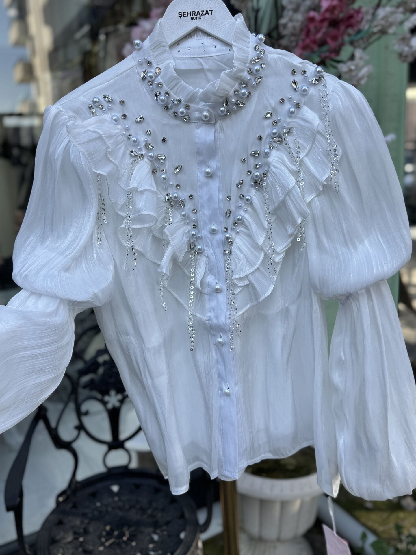 Şehrazat Butik Sarkıt Tasarım Gömlek