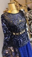 Şehrazat Butik Tasarım Bluz (KEMER DAHİL DEĞİLDİR)