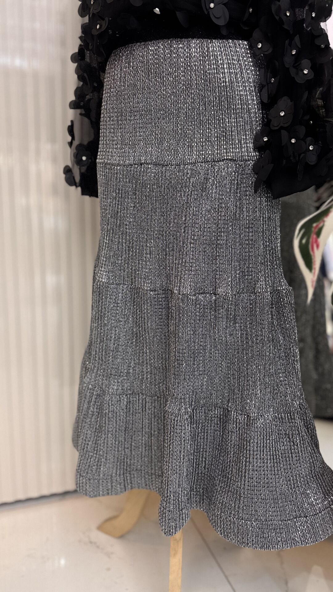 Şehrazat Butik Simli Etek