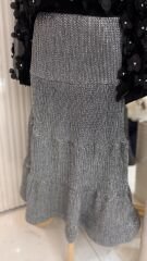 Şehrazat Butik Simli Etek