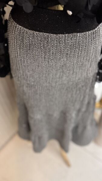 Şehrazat Butik Simli Etek