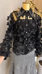 Şehrazat Butik Manolya Gömlek